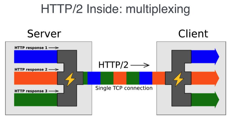 HTTP/2 멀티플랙스